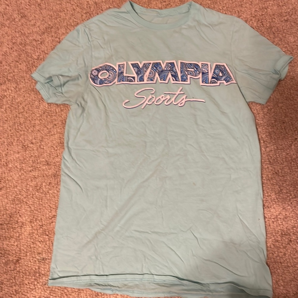 Blue Olympia t shirt
